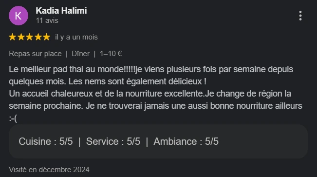 Avis de Kadia